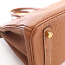 Hermes Gold Togo Birkin 25 