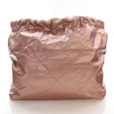 Chanel Medium Metallic Calf...
