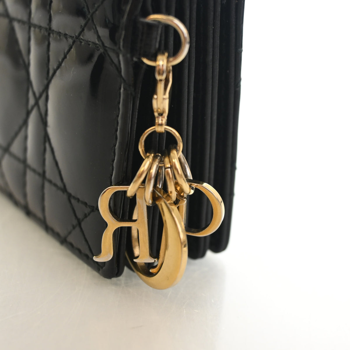 Christian Dior Patent Jasmine Card Holder, photo 4 of 13