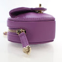 Chanel Mini Purple Lambskin...