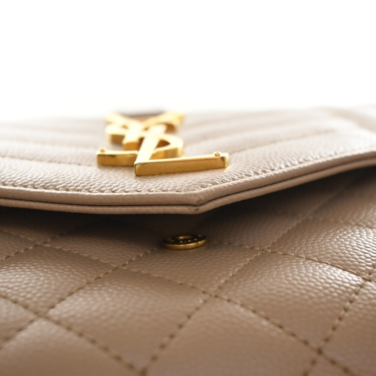 Saint Laurent Calfskin Envelope Clutch, photo 12 of 15