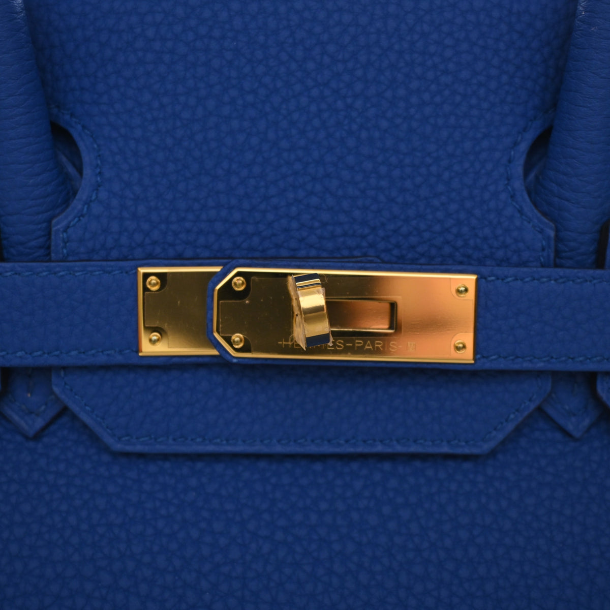 Hermes Bleu Zellige Togo Birkin 30, photo 4 of 14