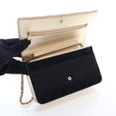 Chanel Bicolor Satin Diamon...