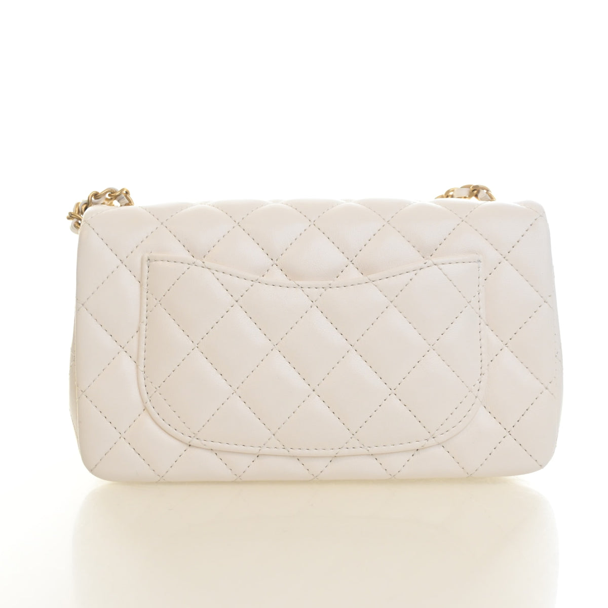 Chanel Mini Lambskin Rectangular Pearl Crush Flap Bag, photo 11 of 15