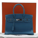 Hermes Bleu Jean Togo Birki...