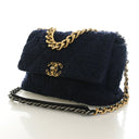 Chanel Large Tweed 19 Flap Bag
