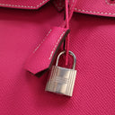 Hermes Rose Tyrien Epsom Ca...