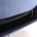 Chanel Large Denim Chevron ...