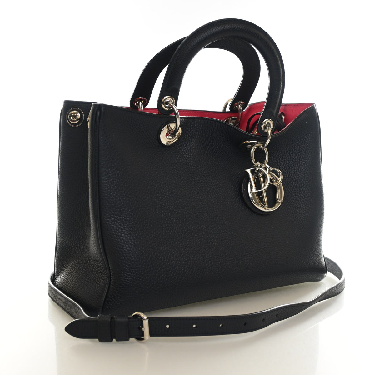 Christian Dior Medium Calfskin Diorissimo Tote, photo 2 of 20