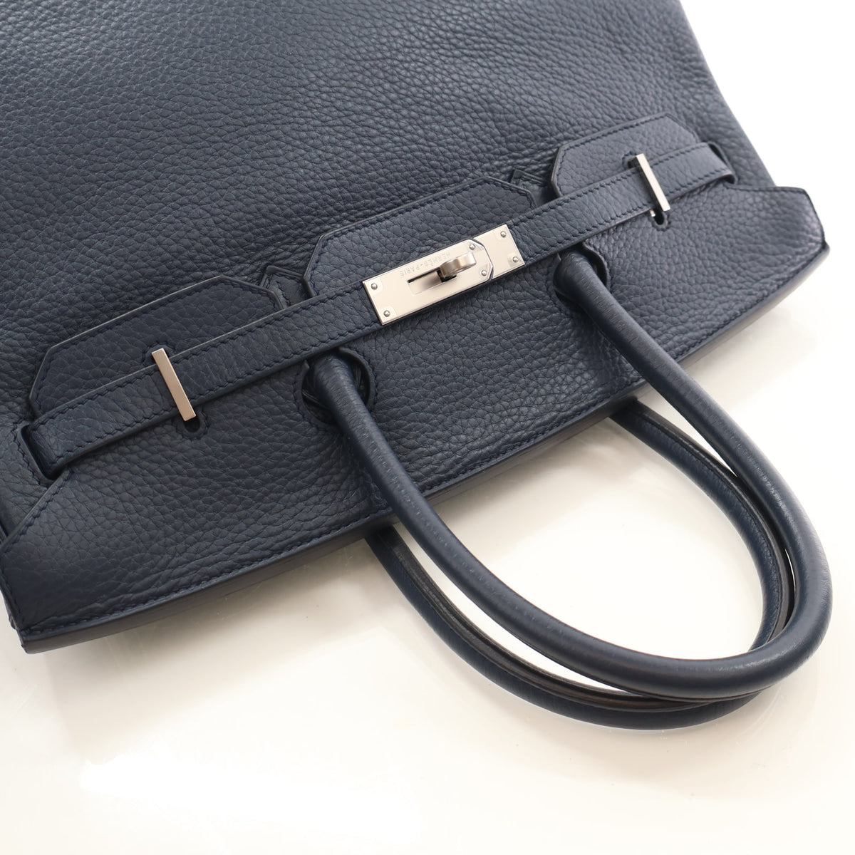 Hermes Vintage Bleu Nuit Togo Birkin 35, photo 10 of 16