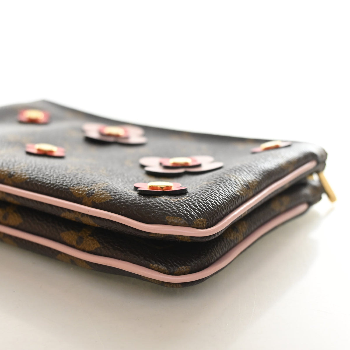 Louis Vuitton Monogram Blooming Flowers Double Zip Pochette, photo 7 of 14