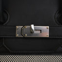 Hermes Noir Criss Cross Toi...