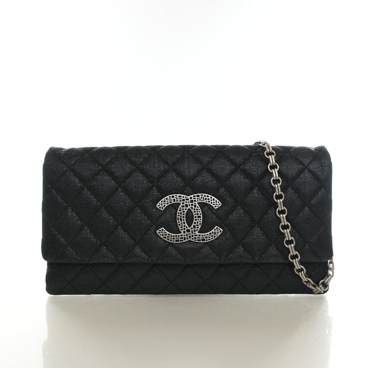 Chanel Fabric Butterfly Clutch On Chain