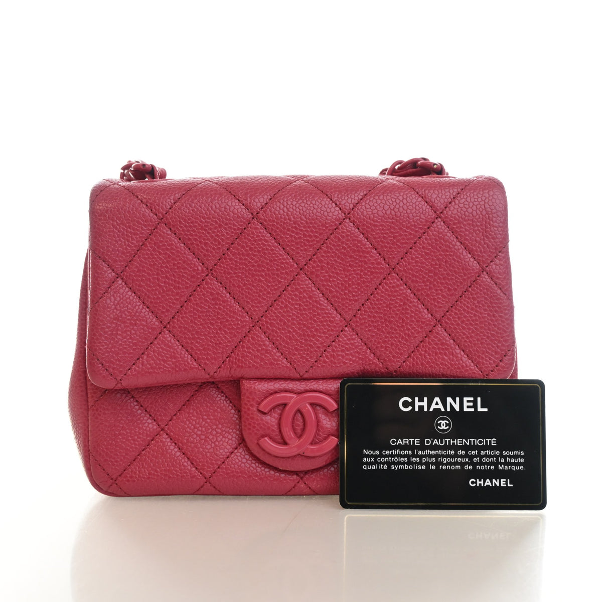 Chanel Mini Caviar Incognito Square Flap Bag, photo 16 of 16