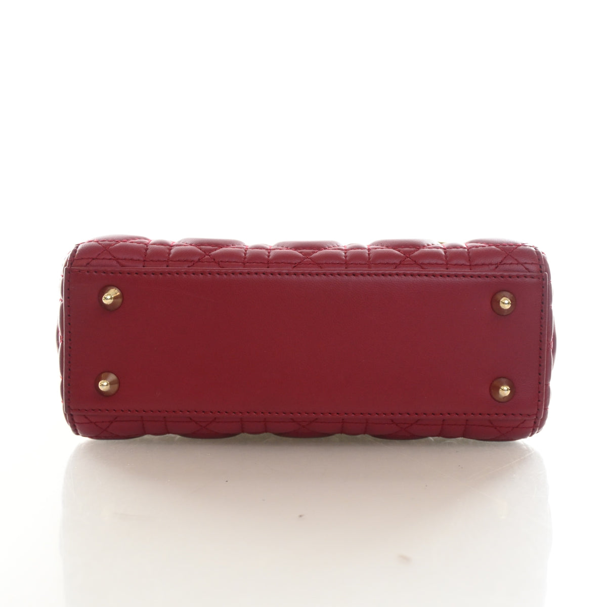 Pre-Owned Christian Dior My Lady Dior Small Lambskin Lucky Badges, base and feet view, photo 9 of 17
