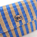 Chanel Raffia Flap Belt Bag...