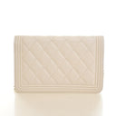 Chanel Caviar Boy Wallet On...