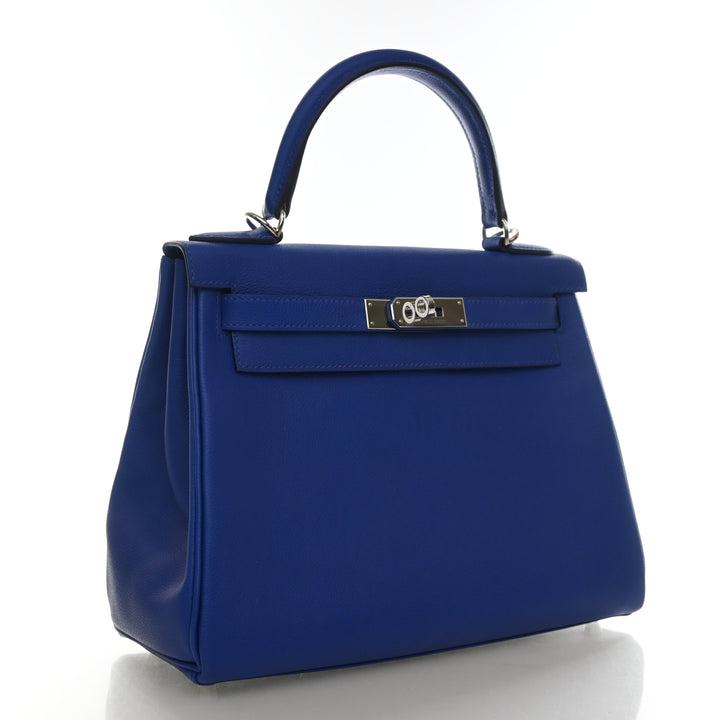 Hermes Bleu Royal Evercolor Verso Kelly 28