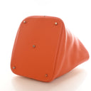 Hermes Orange Clemence Pico...