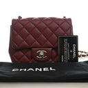 Chanel Mini Lambskin Square...