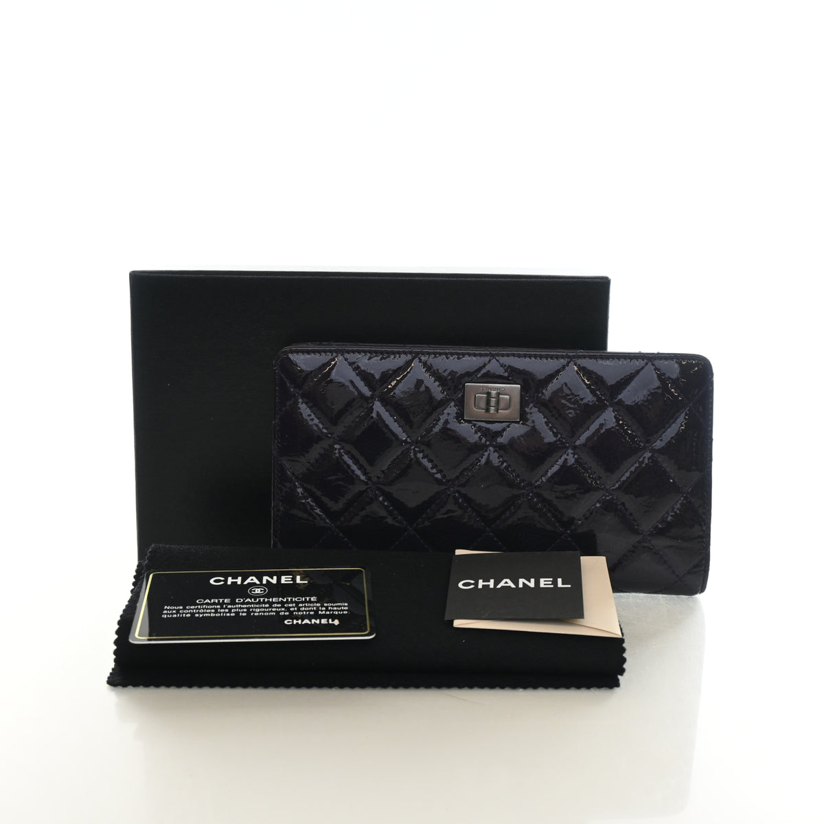 Chanel Patent Reissue Yen Wallet, photo 12 of 12