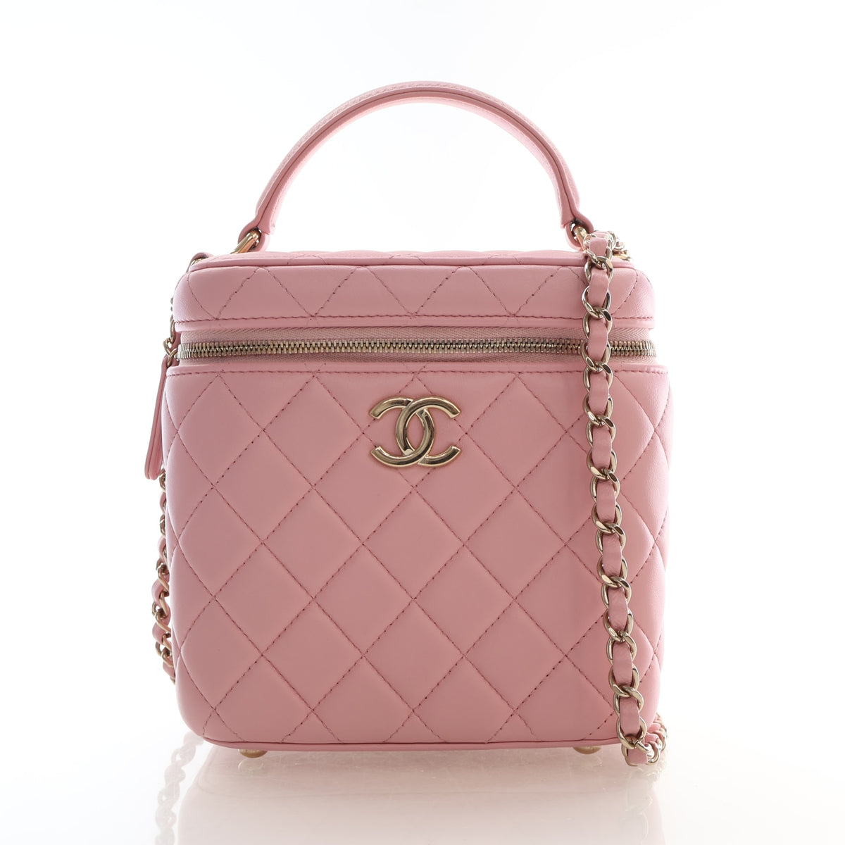 Chanel Lambskin Vanity Top Handle With Chain, photo 1 of 20