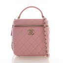 Chanel Lambskin Vanity Top ...