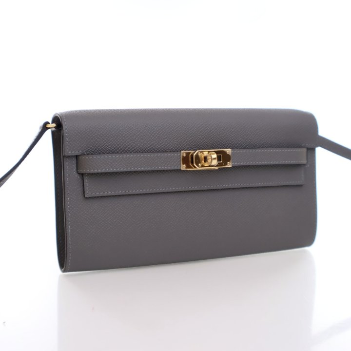 Hermes Gris Meyer Epsom Kelly To Go Wallet