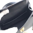 Hermes Noir Chevre Mini Kel...