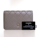 Chanel Lambskin Wallet On C...