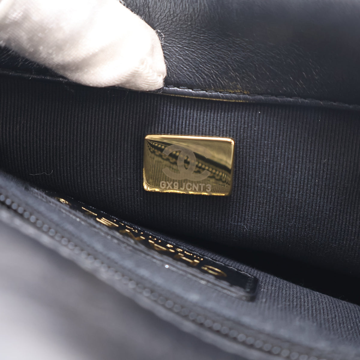 Chanel Lambskin Lacquered Chain Flap Bag, photo 19 of 20