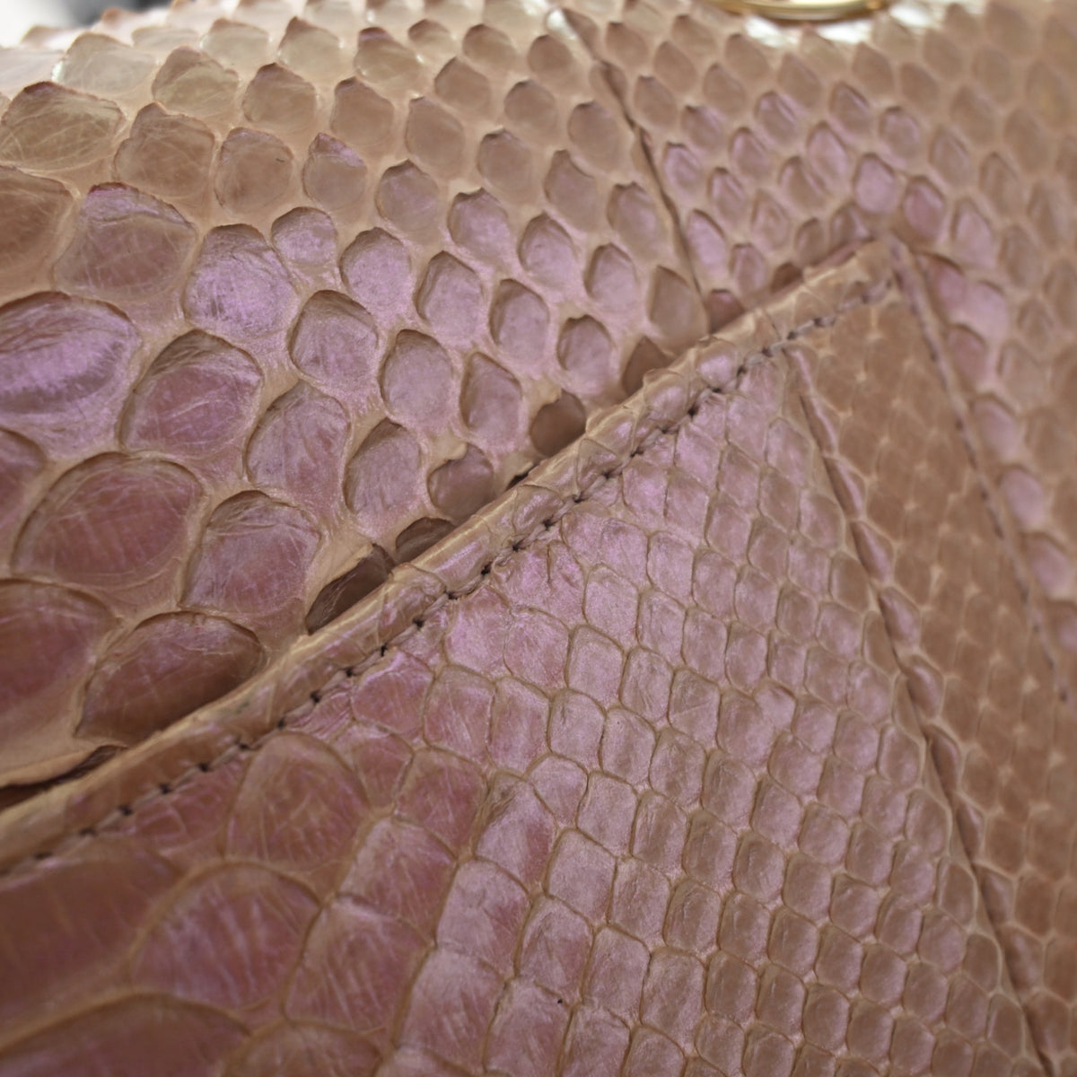 Chanel Small Python Classic Double Flap Bag, photo 13 of 18