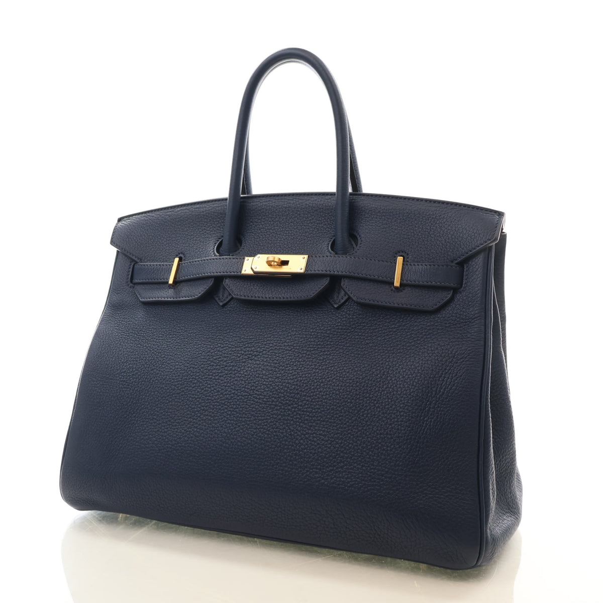 Hermes Vintage Bleu de Prusse Togo Birkin 35, photo 3 of 16