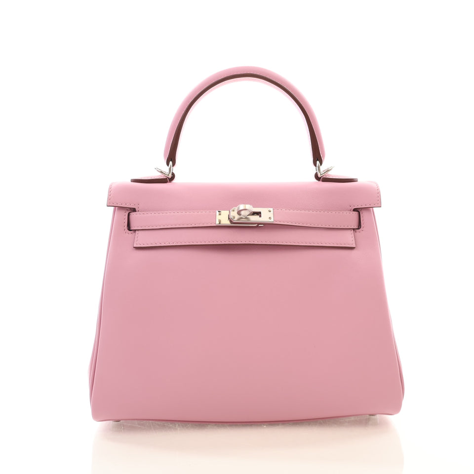 Hermes Mauve Sylvestre Swift Kelly 25