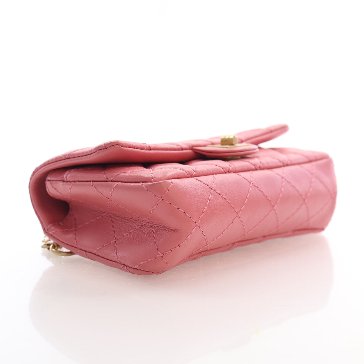 Chanel Aged Calfskin Reissue 2.55 Flap Belt Bag, photo 5 of 16