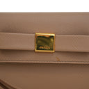 Prada Saffiano Fiocco Wristlet