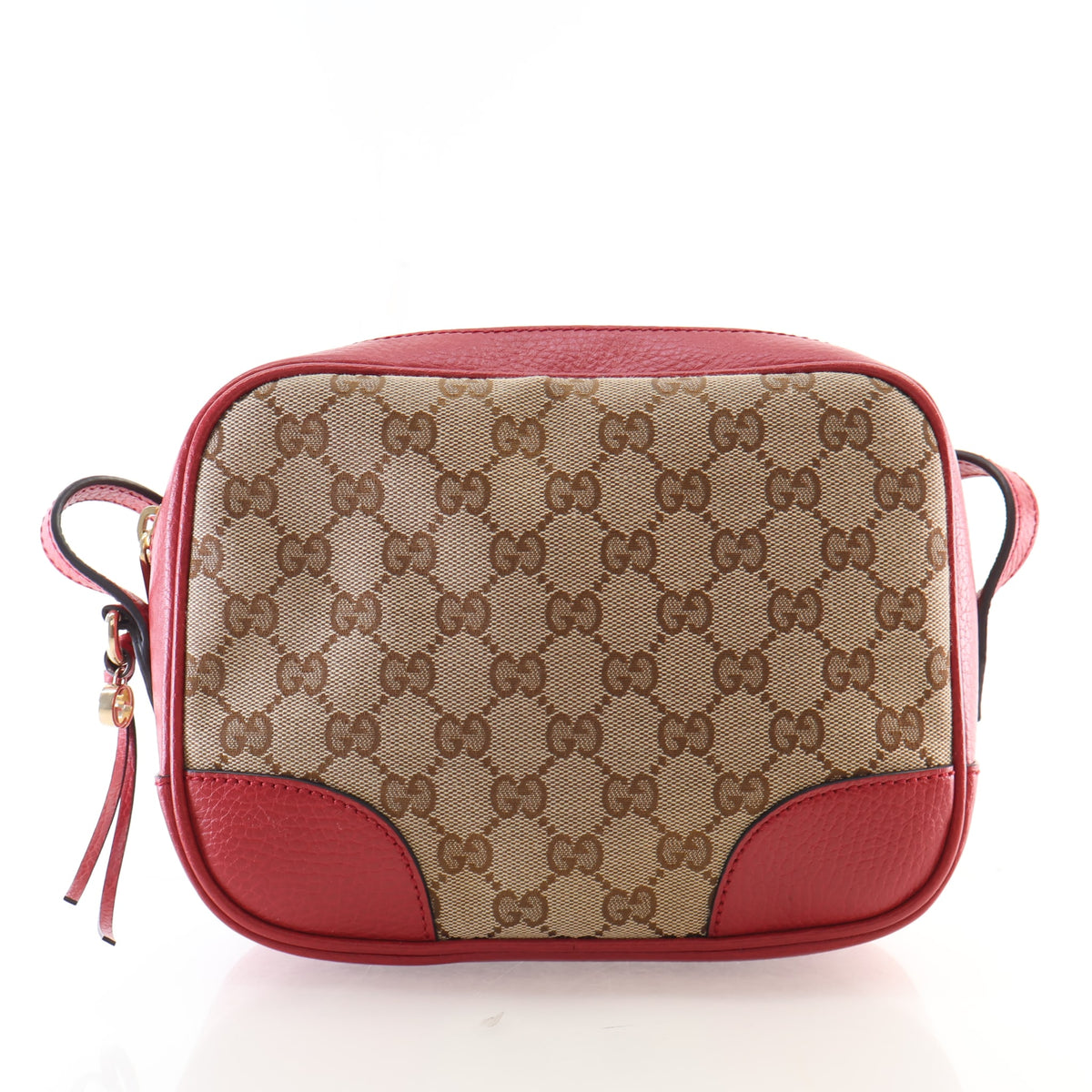 Pre-Owned Gucci Mini GG Canvas Bree Crossbody, front view