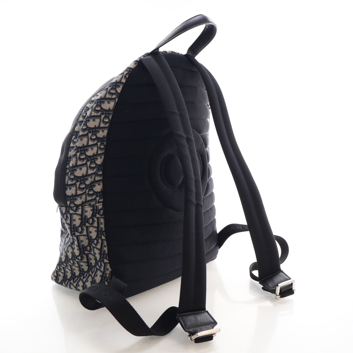 Pre-Owned Christian Dior Backpack Oblique Rider, side profile, photo 12 of 19