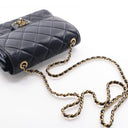 Chanel Mini Lambskin CC Fla...