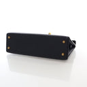 Hermes Noir Chevre Mini Kel...