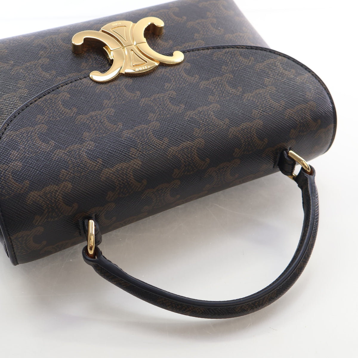Celine Canvas Triomphe Teen Nino Bag, photo 10 of 18