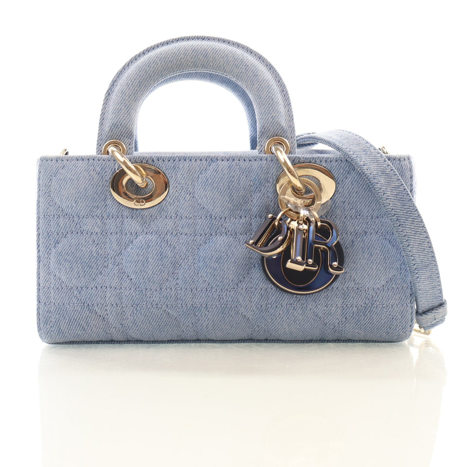 Christian Dior Small Denim Lady D-Joy