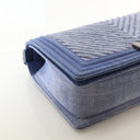 Chanel Large Denim Chevron ...