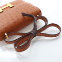 Hermes Gold Ostrich Constan...