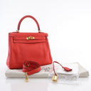 Hermes Rouge Pivoine Swift ...
