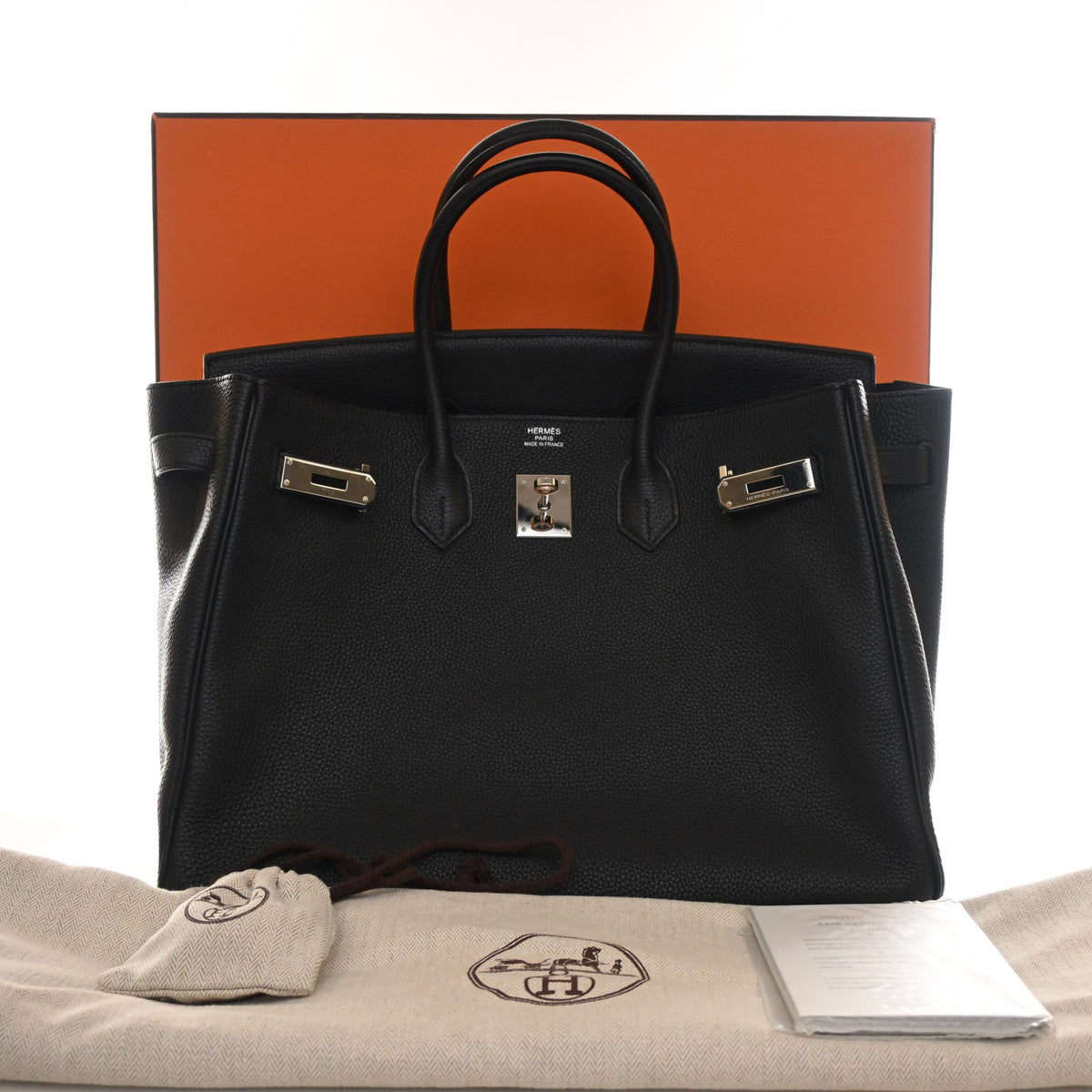 Hermes Noir Togo Birkin 35, photo 15 of 15