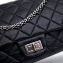 Chanel Black Aged Calfskin ...