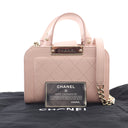 Chanel Mini Calfskin Label ...