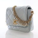 Chanel Mini Lambskin Square...