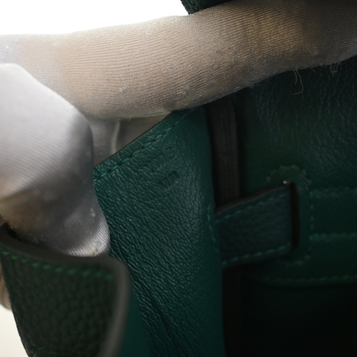 Hermes Malachite Togo Birkin 30, photo 13 of 14